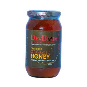 Organic honey side 500g