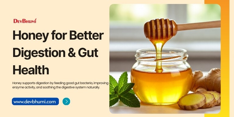 How honey supports digestion